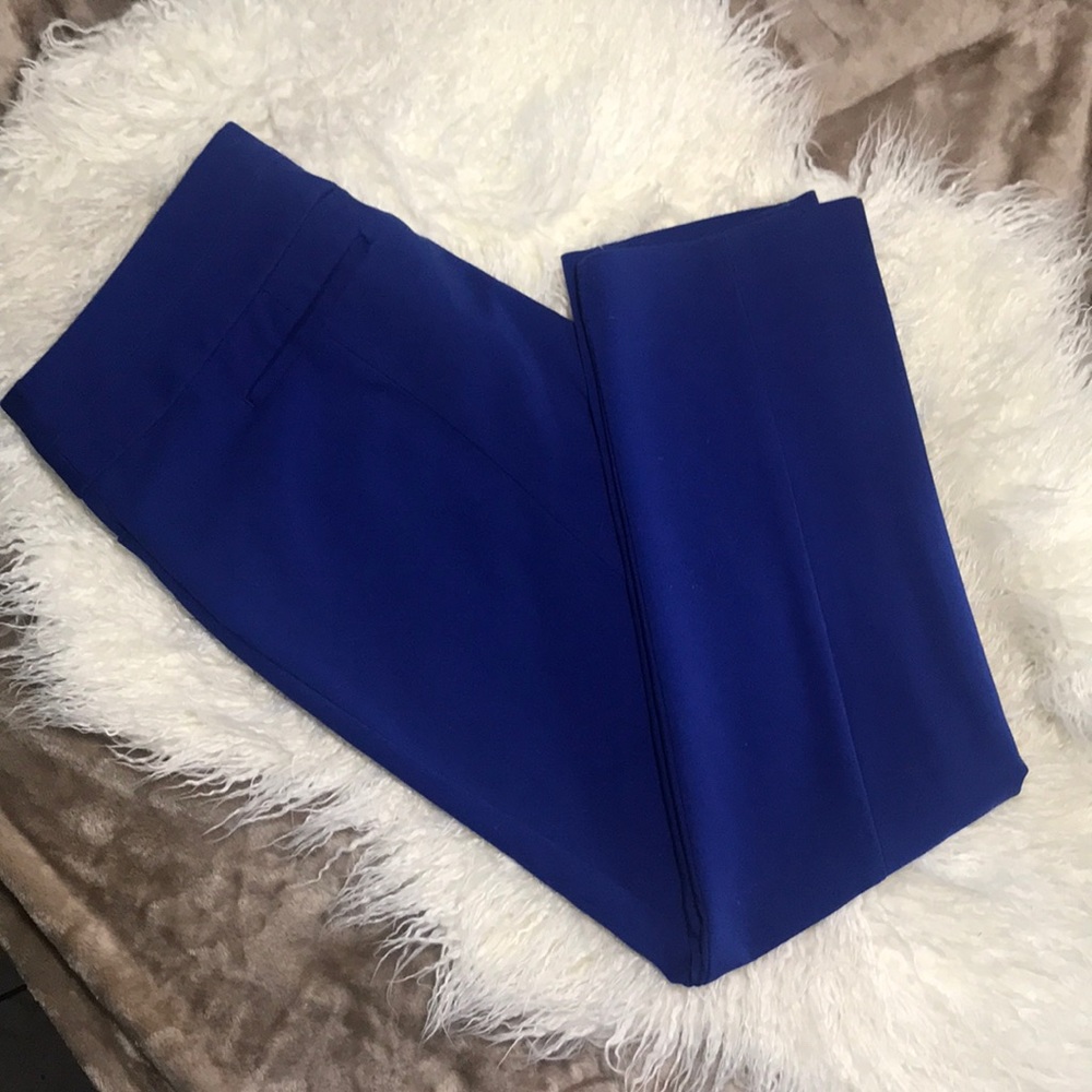 Express bright cobalt blue pants
